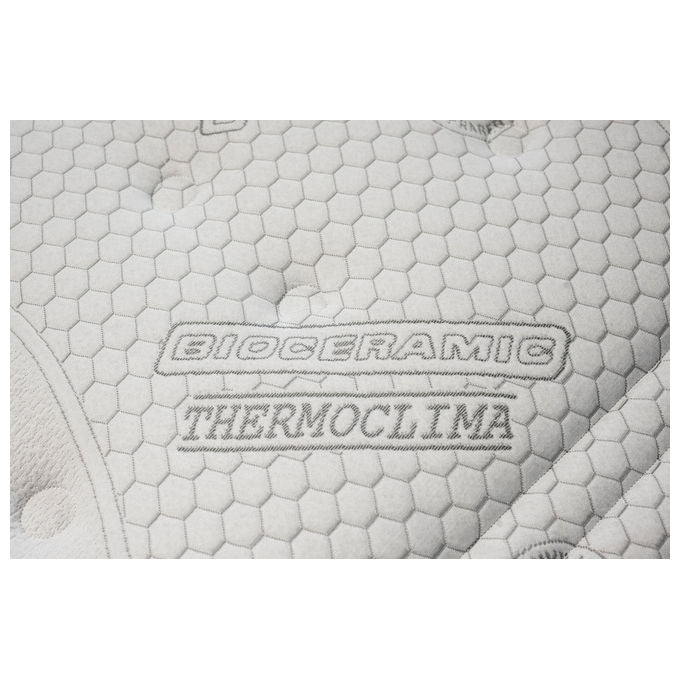 Dolomiti Materasso 160X200 Evolution a 5 strati di  Elast Water  con portanze differenziate , imbottitura in fibra anallergica e imbottitura in Silver Fresh, Imbottitura in fibra di Cashmere - Bioceramica e fibra anallergica,