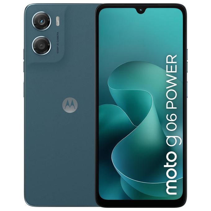 Motorola PBA00005SE Moto G06 Power Smartphone 4 GB 256 GB 6,88'' 7000 mAh colore Tapestry Blue