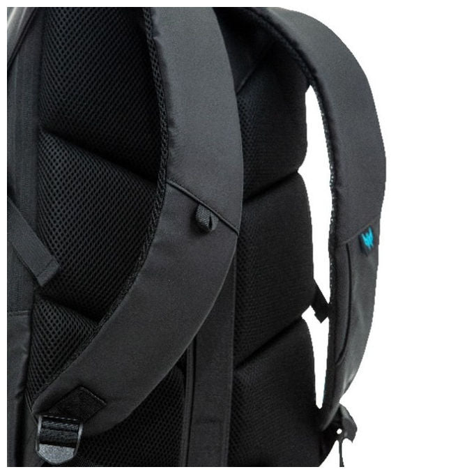 Acer PBG450GP BAG1107U Predator Utility Lite Zaino Compatibile con Laptop fino a 17'' Capacita' 20 Litri Materiale Poliester con Plastica Liscia colore Nero con dettagli blu
