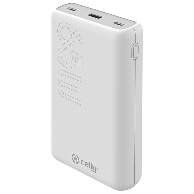 Celly PowerBank Pd65w 20000 Bianco