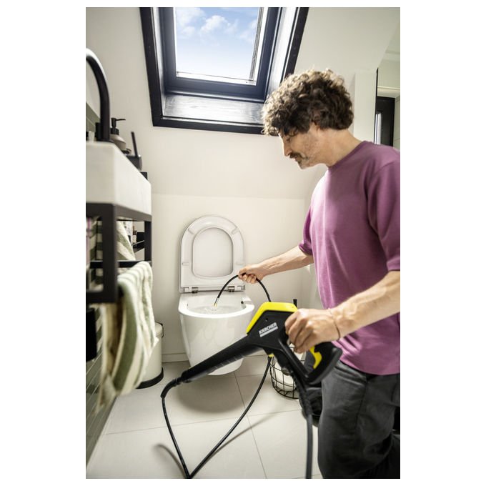 Karcher Set Pulizia Tubi 7.5 m con Ugelli per Idropulitrici K2-K7