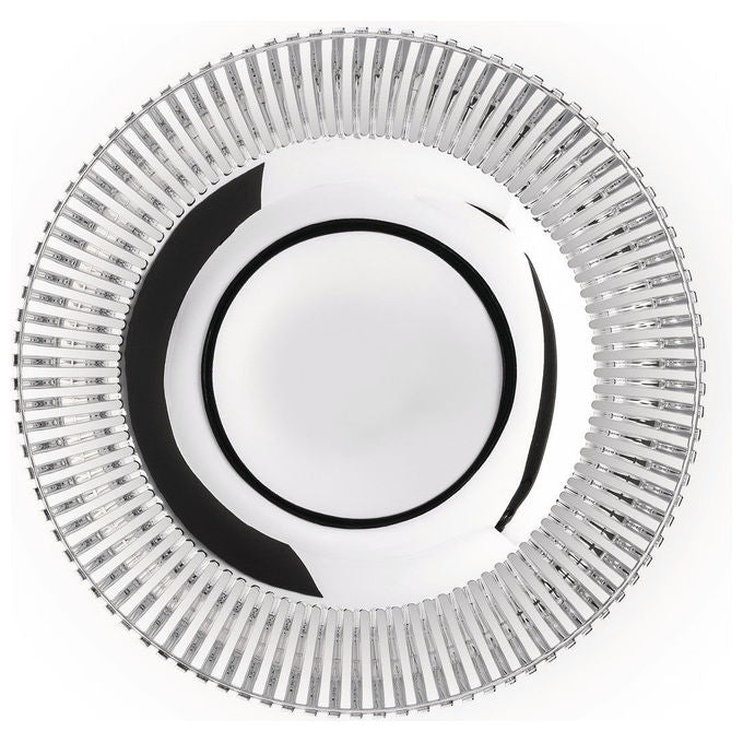 Alessi PCH05-24 Fruttiera in Acciaio Inox 18-10 Diametro 24 cm Altezza 11 cm colore Acciaio