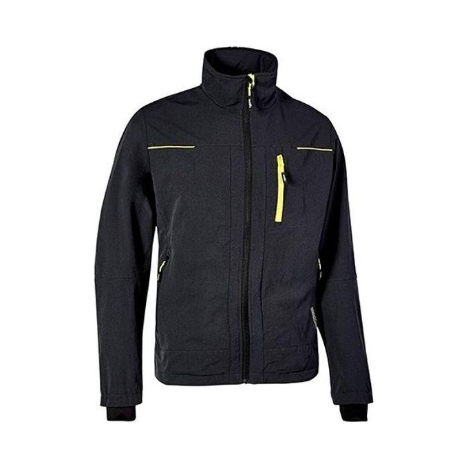U-Power Giacca Black Carbon L Pluton