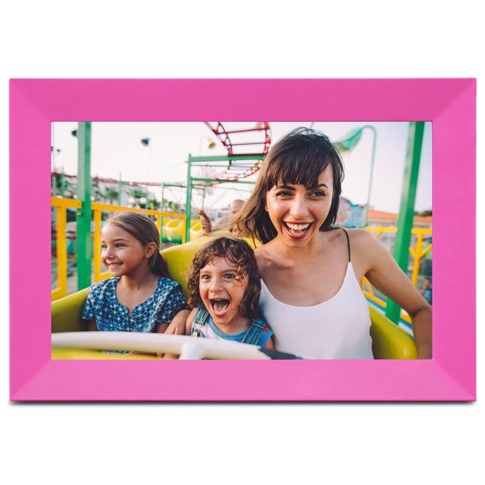 Denver PFF-1023P Cornice per Foto Digitale Touch Screen Wi-Fi 10.1'' 1280x800 Pixel 16 GB colore Rosa