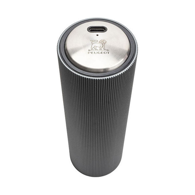 Peugeot PG-210908 Preserve Pompa Elettrica Sottovuoto per Vini Aperti in Alluminio Automatica ed Ergonomica colore Antracite-Silver
