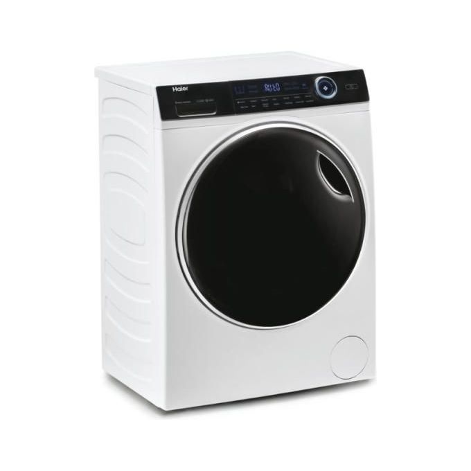 Haier HW80-B14979 I-Pro Series 7 Lavatrice Slim Frontale 8 Kg 1400 rpm Classe A Direct Motion Vapore (85x59.5x46 cm) colore Bianco