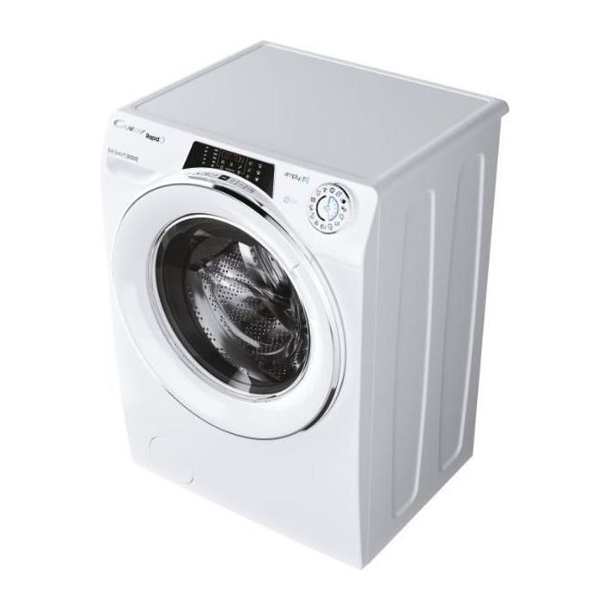 Candy Rapida' RO1486DWMCE-1-S Lav60X53X85 bianco atrice a carica frontale 8Kg 1400 giri Classe A 16 programmi Funzione Vapore Motore Inverter Wifi + Bluetooth 60X53X85 bianco