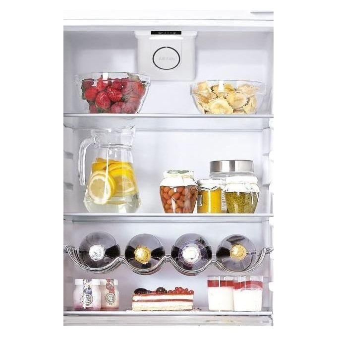 Candy CKBBS 172 FT-N Frigorifero Combinato Ventilato da Incasso Capacita' 250 Litri Classe energetica A++ Controllo Elettronico Sky Fan Beauty box 177 cm Bianco
