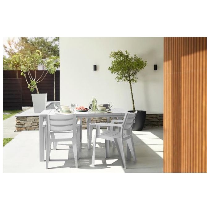 Keter Tavolo Julie 147X90X74,5H Bianco