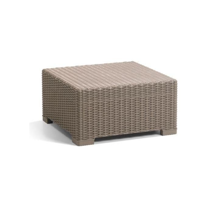 Keter California Tavolo 68x68x35h Cm Cappuccino