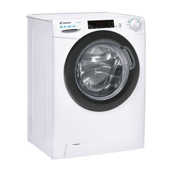 Candy CSS4127TRE-1-11 Lavatrice Slim Carica Frontale  Connettivita' NFC Smart Cycles Smart Touch Classe energetica D (A+++) Capacita' di carico 7 Kg Centrifuga 1200 giri Profondita' 43 cm