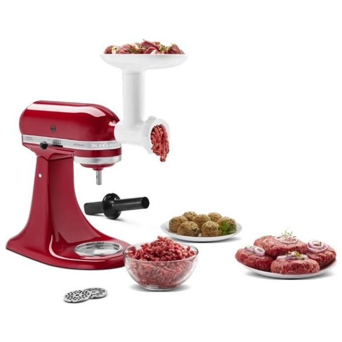 KitchenAid 5KSMFGA Accessorio Tritatutto per Planetaria Bianco