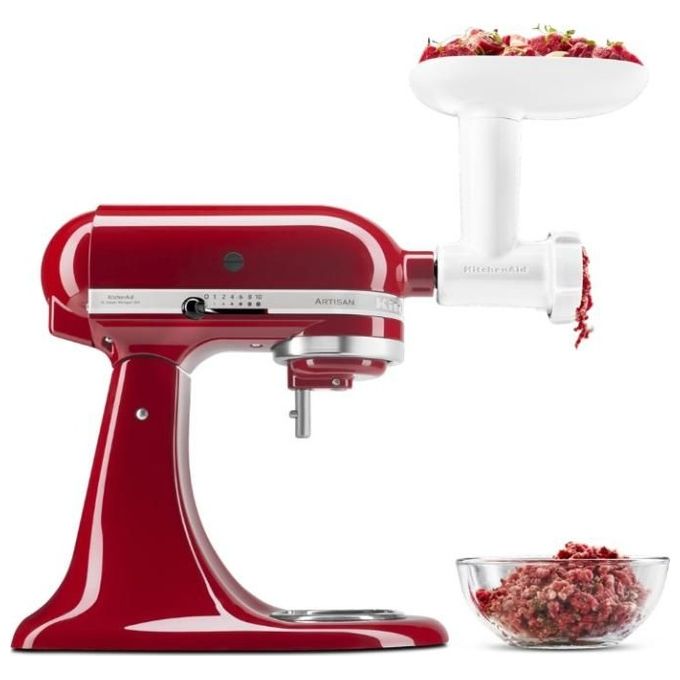 KitchenAid 5KSMFGA Accessorio Tritatutto per Planetaria Bianco