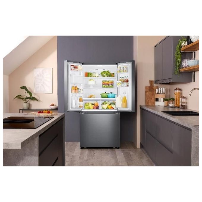 Samsung RF50A5202S9 Frigorifero Side by Side 3 Porte Capacita' 495 Litri Classe energetica F (A+) No Frost Premium Twin Cooling Plus 177,6 cm Refined Inox