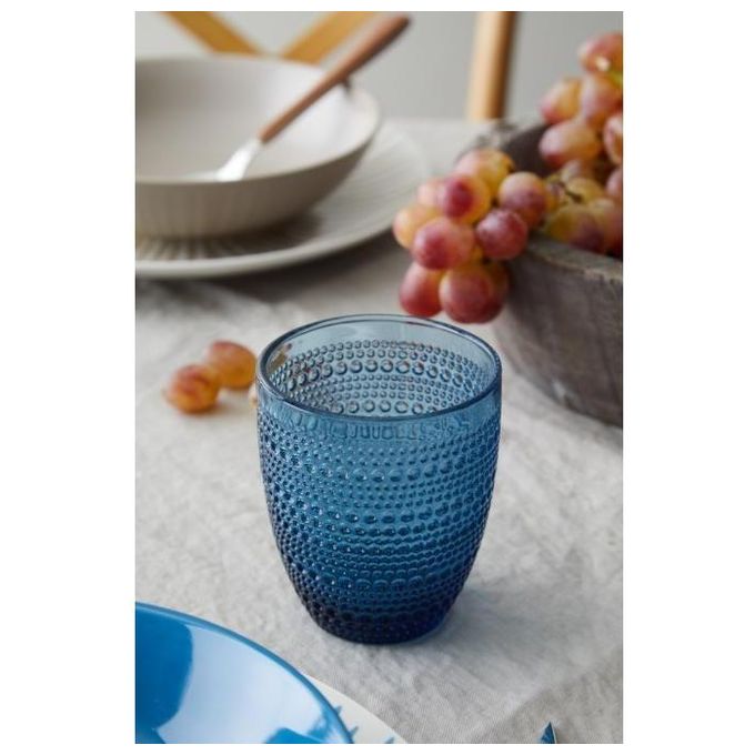 Gruppo 3 Bicchieri Dishna 300 Cc Blu