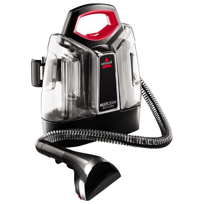 Bissell 4720M MultiClean Spot and Stain Pulitore portatile e Lavamoquette per Macchie ed Aloni Capacita' 1,4 Litri Nero e Rosso