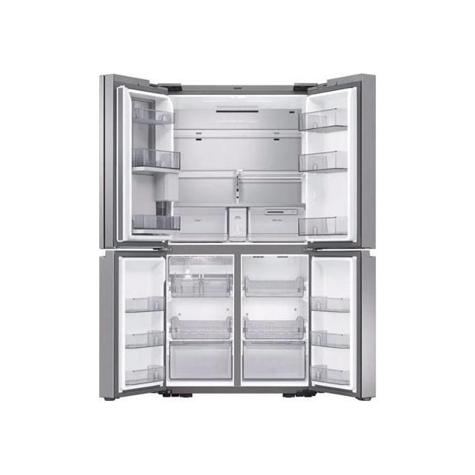 Samsung RF65A967ESR Frigorifero Side by Side Quattro Porte Capacita' 647 Litri Classe energetica E Beverage Center Easy Access Control 182,5 cm Silver
