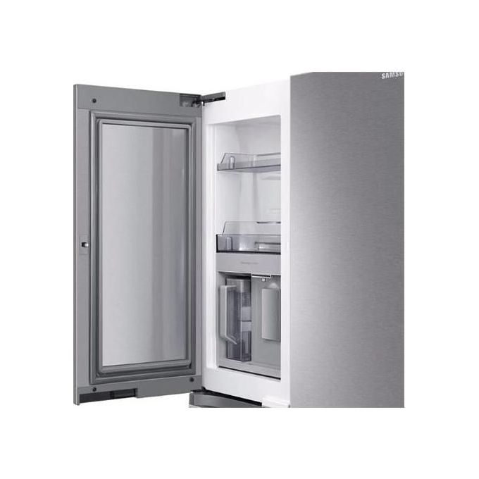 Samsung RF65A967ESR Frigorifero Side by Side Quattro Porte Capacita' 647 Litri Classe energetica E Beverage Center Easy Access Control 182,5 cm Silver