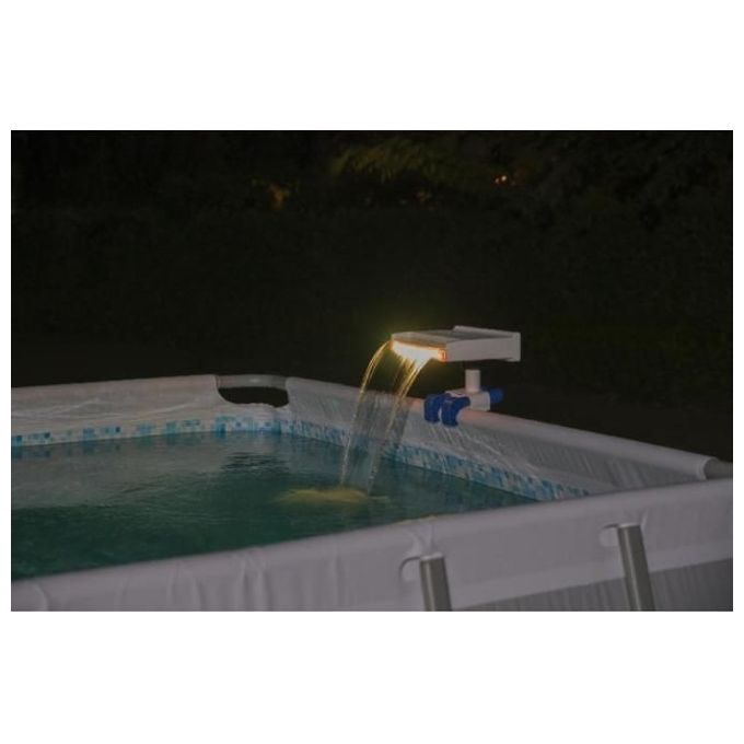 Bestway Cascata Di Acqua Con Luci A Led Rilassante Per Piscina