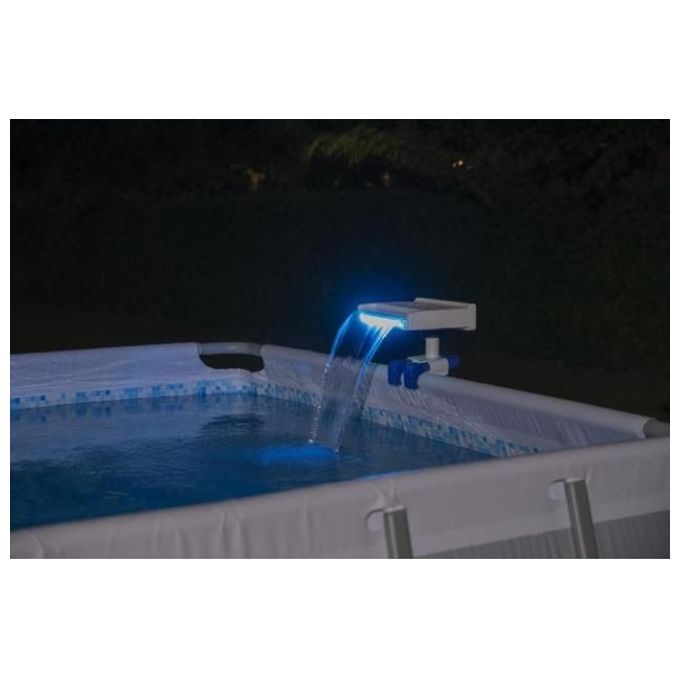 Bestway Cascata Di Acqua Con Luci A Led Rilassante Per Piscina