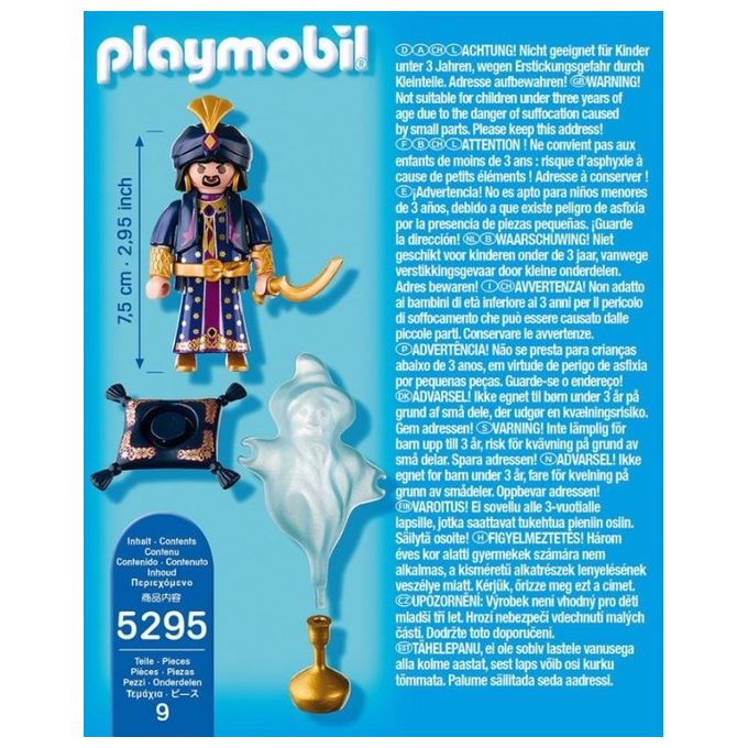 Playmobil Mago con Genio della Lampada