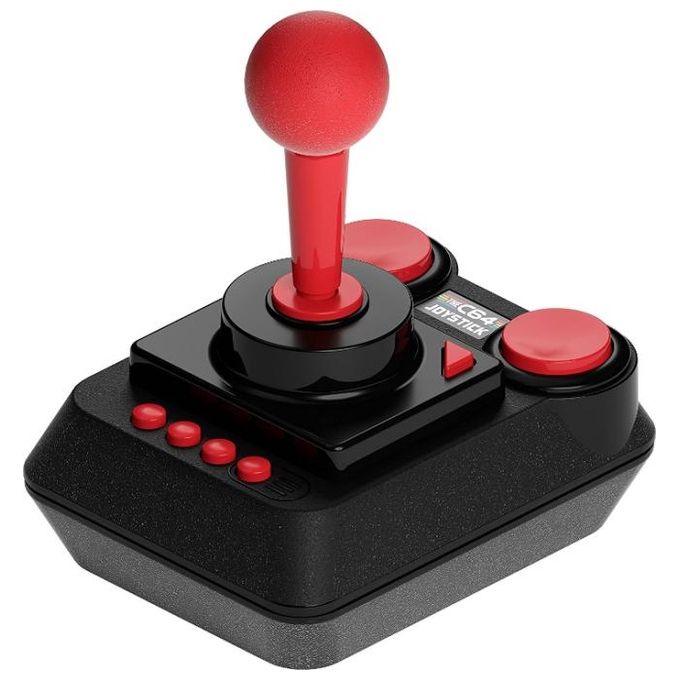 Retro Games 1024525 THEC64 Mini Console Retro 64 giochi preinstallati HDMI 720p 2 porte USB filtro grafico CRT NTSC PAL colore Nero