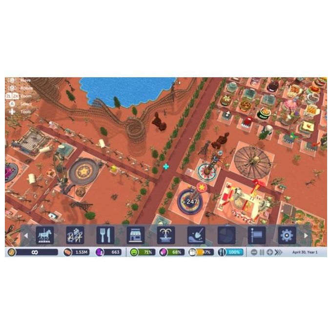 RollerCoaster Tycoon Adventures Nintendo Switch