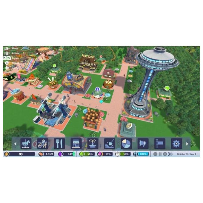 RollerCoaster Tycoon Adventures Nintendo Switch