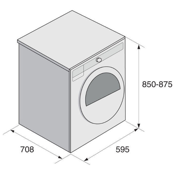 ASKO T 411 HD.W Linea Logic Asciugatrice a Pompa di Calore Classe energetica A++ Capacita' di carico 11 Kg