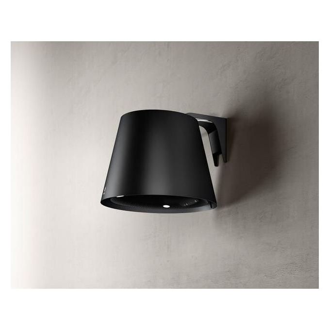 Elica PRF0120352A EASY UX BL-F-50 Cappa a Isola Classe energetica A 3 Velocita' Filtrante 50 cm Nero
