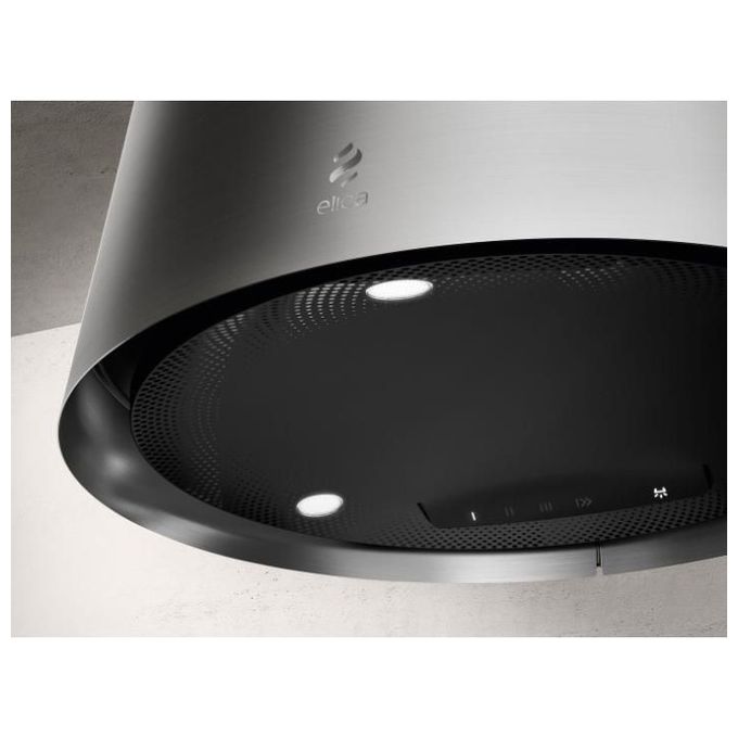 Elica PRF0120354A EASY UX IX-F-50 Cappa a Isola Classe energetica A 3 Velocita' Filtrante 50 cm Inox