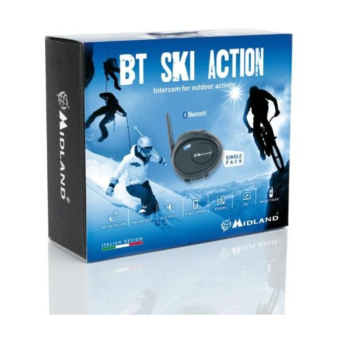 Midland Interfono casco Sci Bt Ski Action SINGOLO