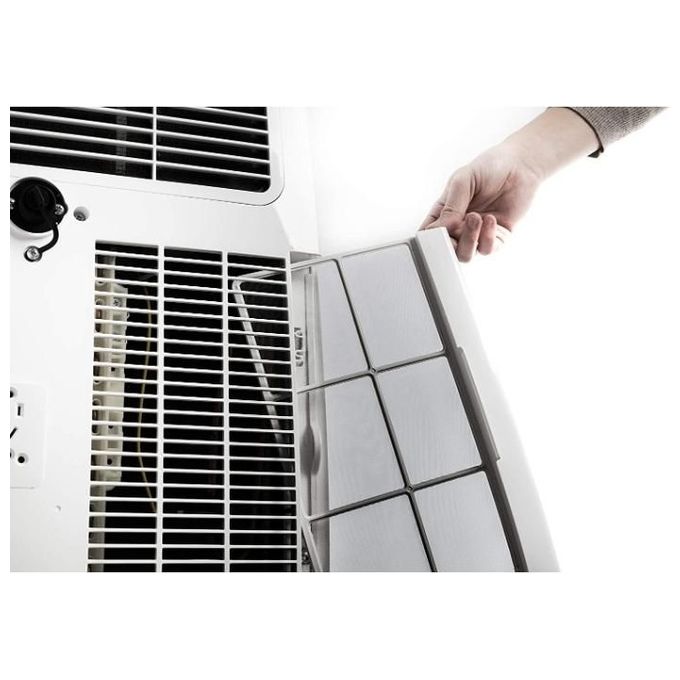 Olimpia Splendid 02029 Dolceclima Air Pro 14 HP Condizionatore portatile 14000 BTU per ambienti fino a 35 m² Classe A Pompa di Calore Wi-Fi colore Bianco
