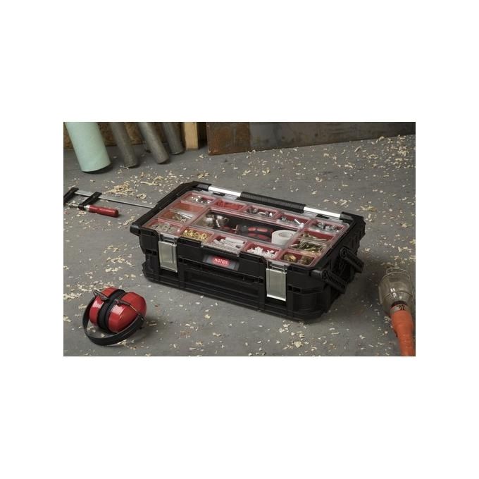 Keter Connect Cantilever Organizer Cassetta Porta Attrezzi E Utensili In Plastica