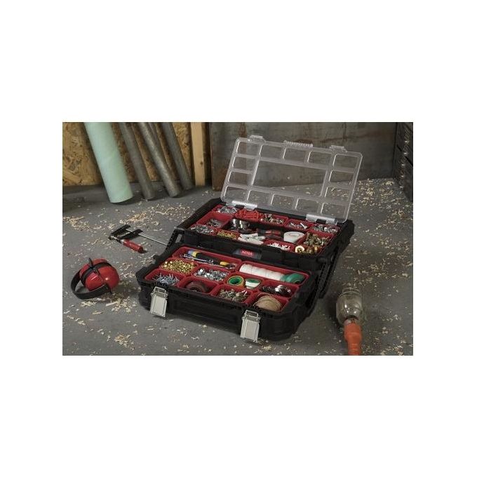 Keter Connect Cantilever Organizer Cassetta Porta Attrezzi E Utensili In Plastica