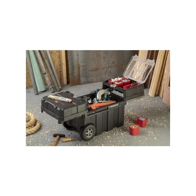 Keter Trolley Valigia Carrell Porta Attrezzi e Utensili Sliding Tool Chest