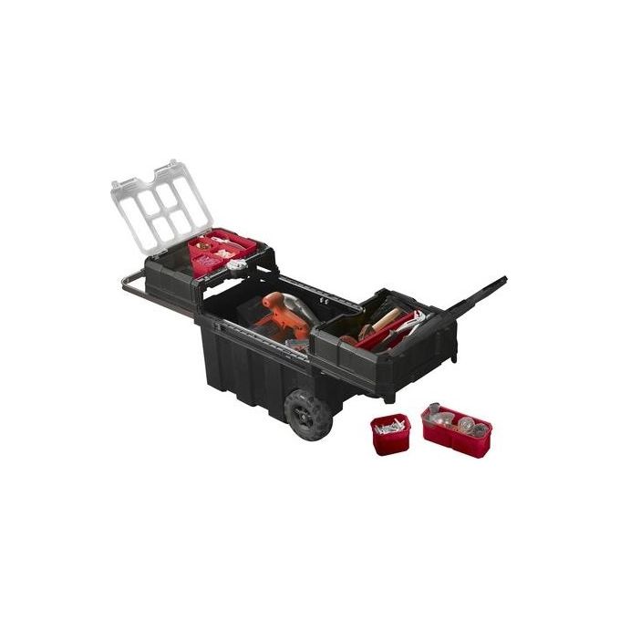 Keter Trolley Valigia Carrell Porta Attrezzi e Utensili Sliding Tool Chest