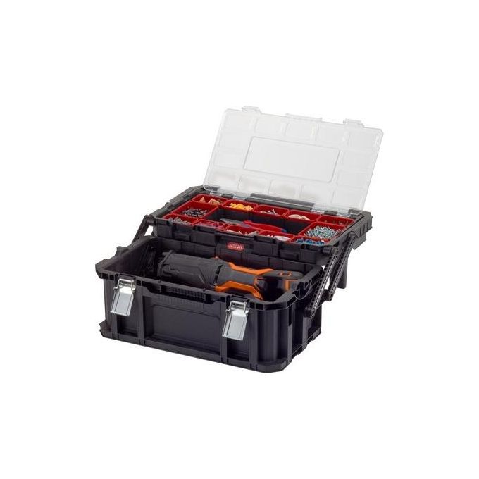 Keter Connect Cantilever Tool Box Cassetta Porta Attrezzi E Utensili In Plastica