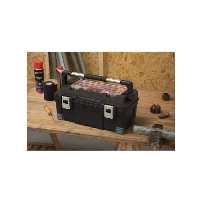 Keter Tool Box 22 Cassetta Porta Attrezzi E Utensili In Metallo E Plastica