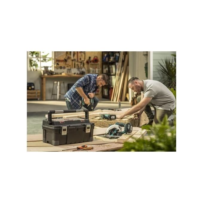 Keter Tool Box 22 Cassetta Porta Attrezzi E Utensili In Metallo E Plastica
