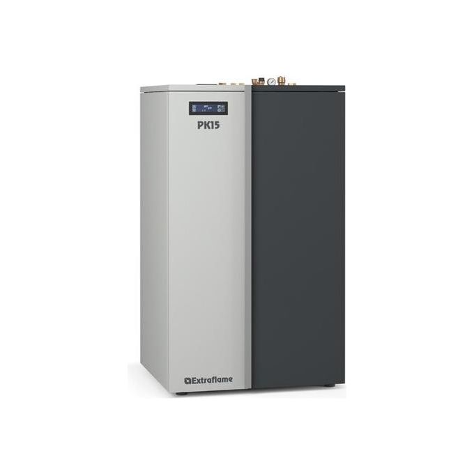 Extraflame PK 15 Caldaia a Pellet 15 kW Serbatoio da 75Kg Controllo Wi-Fi