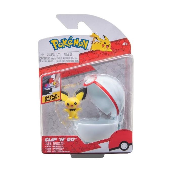 Rei Toys Personaggio Pokemon Clip N Go Assortito