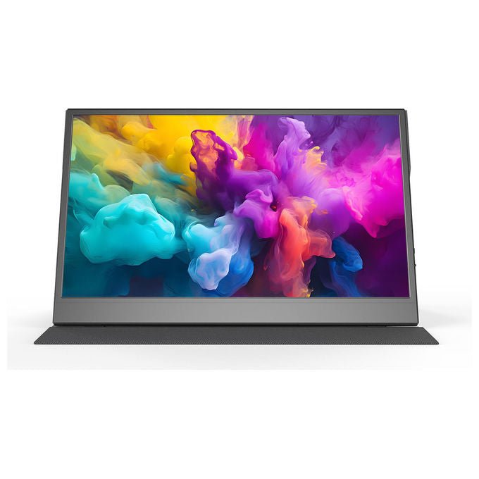 Denver PMO-15604 Monitor Portatile 39,6 cm (15.6'') LED Full HD 1920 x 1080 Pixel IPS HDR USB Type-C 3,5 mm colore Nero