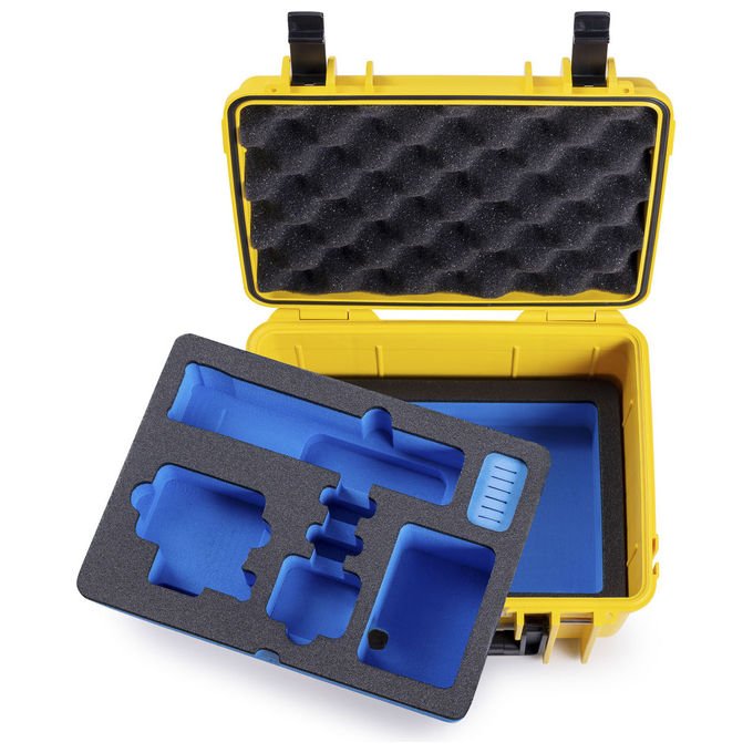 BandW International PP.66.Y.GOPRO13 BandW Outdoor Action Case Tipo PP.66 per GoPro HERO 9-13 Impermeabile in Polipropilene colore Giallo