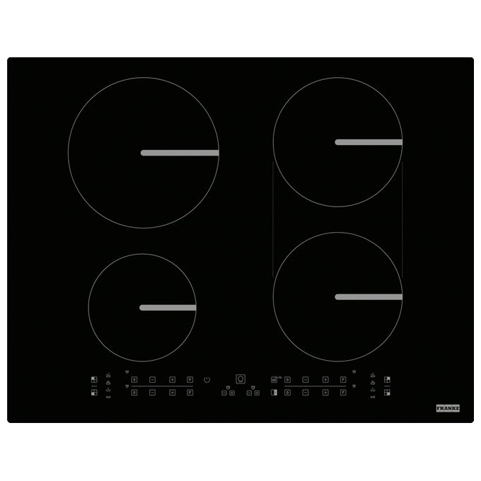 Franke FSM 654 I B BK Smart Piano cottura a induzione cm. 65 cristallo nero