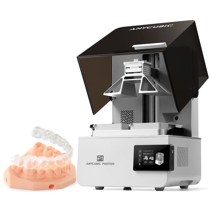 Anycubic PP10BK0A-O Photon P1 Stampante 3D in Resina Wi-Fi USB LCD 10.1 pollici 14K risoluzione tecnologia LighTurbo 4.0 colore Nero