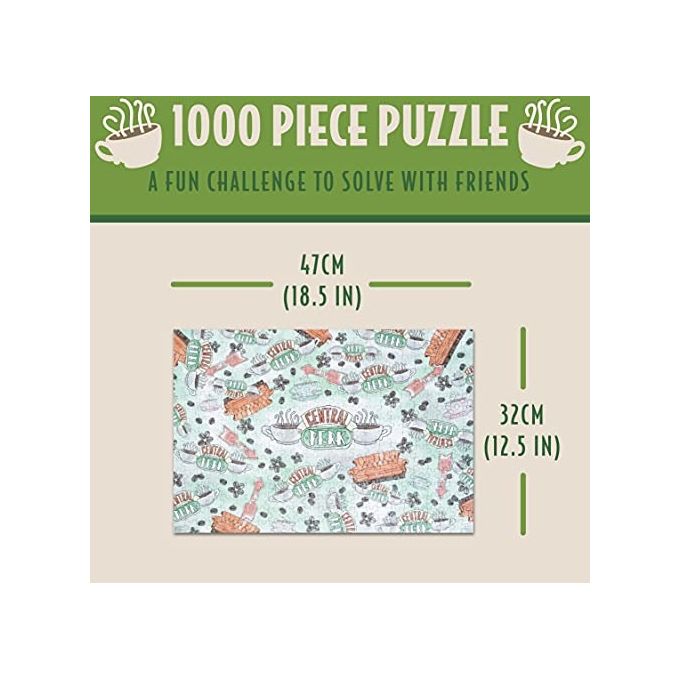Paladone Puzzle 400 Pezzi Friends Central Perk