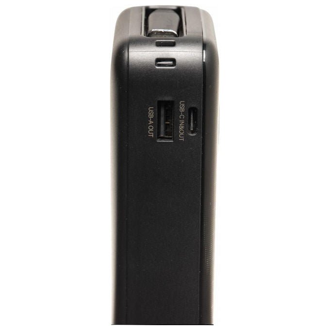 Denver PQC-20065 Power Bank 20000 mAh con Ricarica Rapida PD65W e Display Integrato colore Nero