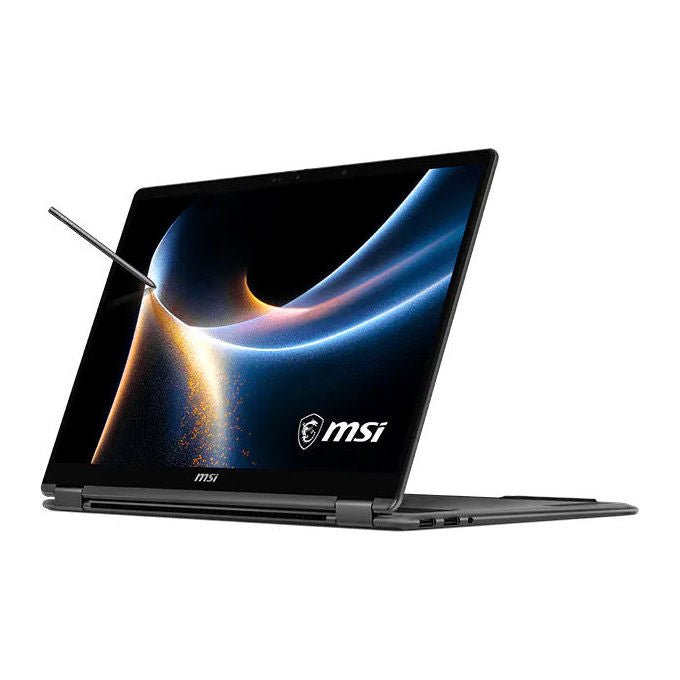MSI PRESTIGE 14 FLIP AI+ D3MTG-075IT Notebook Ibrido 2 in 1 Intel Core Ultra 9 386H 32 GB LPDDR5x 1 TB SSD Schermo Touch OLED 14'' Wi-Fi 7 Windows 11 Home colore Grigio