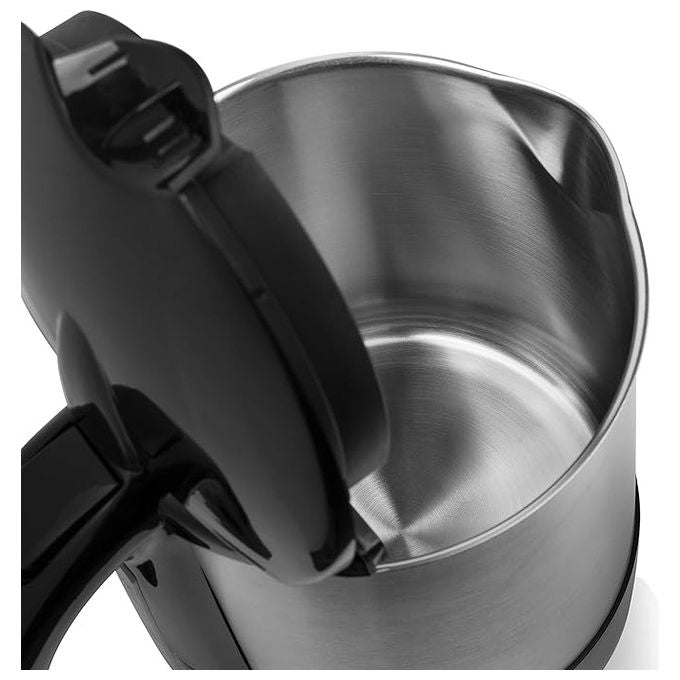 Princess 236039 Bollitore 2200W 2.7 Litri Nero Acciaio Inox Spazzolato